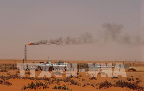 Một cơ sở khai thác dầu thô của Saudi Arabia. Ảnh: TTXVN phát