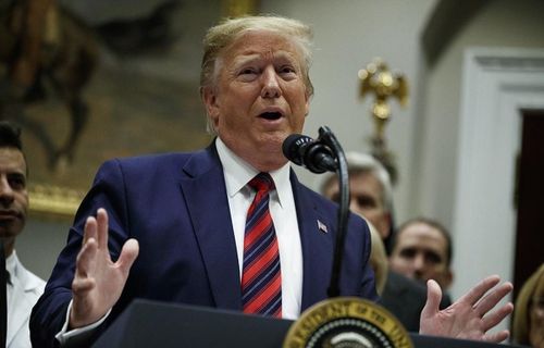 Tổng thống Mỹ Donald Trump cảnh báo Iran. (Nguồn: AP)