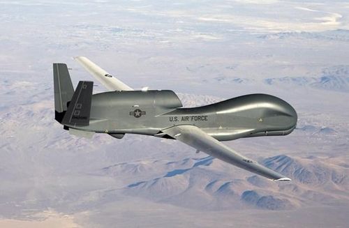 Máy bay không người lái RQ-4 Global Hawk của Mỹ. (Ảnh: Wikipedia)