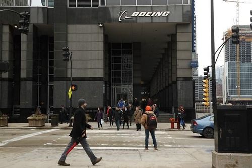 Trụ sở Boeing tại Chicago, Mỹ. (Ảnh: THX/ TTXVN)