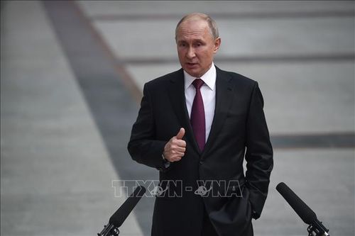 Tổng thống Nga Vladimir Putin. Ảnh: THX/TTXVN