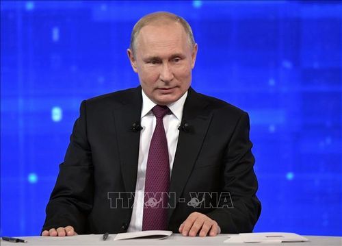 Tổng thống Nga Vladimir Putin. Ảnh: AFP/TTXVN