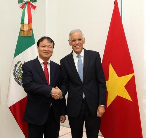 Thứ trưởng Bộ Công Thương Đỗ Thắng Hải đã có buổi làm việc với Thứ trưởng Bộ Ngoại giao Mexico Julían Ventura Valero