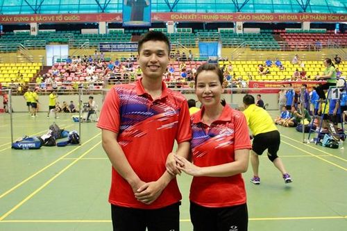 Nụ cười rạng rỡ của mẹ con 2 VĐV đến từ Đoàn thể thao VKSND tỉnh Sơn La.