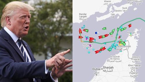 Ảnh chụp màn hình của MarineTraffic.com (RT)