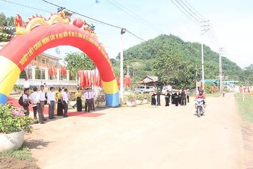 Bộ mặt nông thôn mới Chiềng Ngần ngày một khang trang, sạch đẹp.