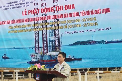 Phó Tổng giám đốc DQS Lương Minh Hải cam kết hoàn thành dự án đúng tiến độ