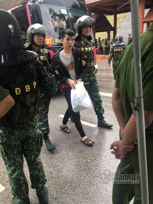 Bàn giao đối tượng vi phạm.