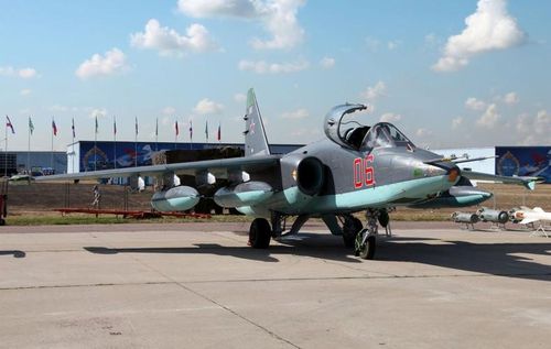 Hiện Nga đang sở hữu khoảng 250 chiến đấu cơ Su-25 với các phiên bản 