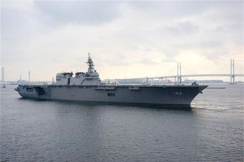  Trong tương lai, một loạt các chiến đấu cơ F-35B sẽ sớm được gia nhập biên chế Lực lượng phòng vệ Nhật Bản, các chiến đấu cơ này sẽ được sử dụng trên tàu khu trục lớp Izumo và biến nó thành một tàu sân bay đích thực. Nguồn ảnh: Pinterest. 
