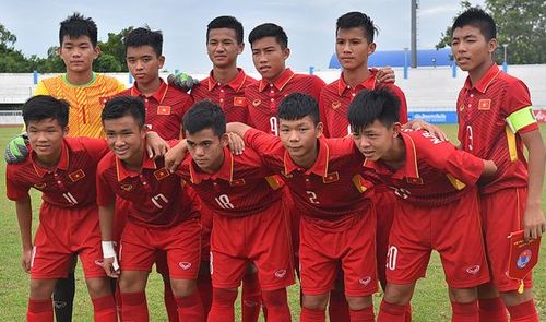 Đội tuyển U16 Việt Nam. Ảnh: VFF