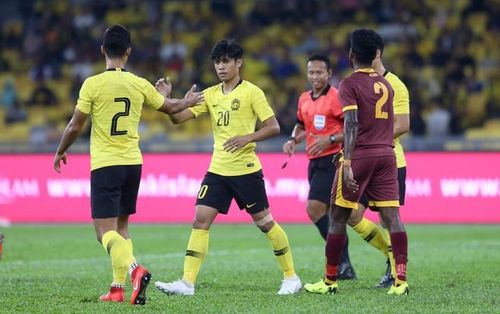 Syafiq Ahmad (số 20) tỏa sáng với cú hat-trick trong chiến thắng 6-0 của Malaysia trước Sri Lanka. Ảnh: New Straits Times.