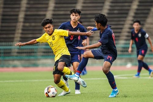 U19 Thái Lan thua U19 Malaysia và chính thức không vượt qua vòng loại. Ảnh: AFC