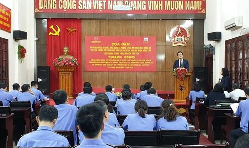 VKSND thành phố Hải Phòng tổ chức các buổi tọa đàm về số hóa hồ sơ vụ án.