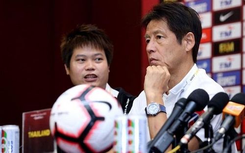 Ông Nishino đặt giả thuyết Thái Lan thua Việt Nam ở lượt trận ngày 19-11 tới đây song cho rằng đó cũng không phải là vấn đề lớn. (Ảnh: Liên đoàn Bóng đá Thái Lan) 