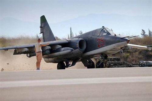Hiện Nga đang sở hữu khoảng 250 chiến đấu cơ Su-25, khoảng vài chục chiếc đã được nâng cấp lên chuẩn Su-25M3.