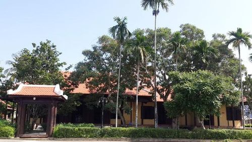 Ngôi nhà gắn bó với tuổi thơ của cố Thủ tướng Phạm Văn Đồng. 
