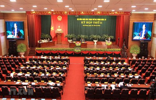Quang cảnh kỳ họp. (Ảnh: An Đăng/TTXVN)