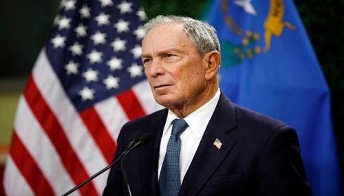 Ứng viên tổng thống đảng Dân chủ Michael Bloomberg