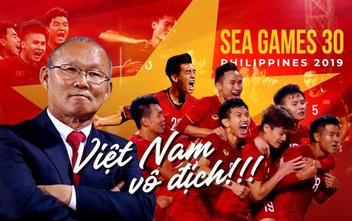 Đội tuyển U22 Việt Nam vô địch bóng đá nam SEA Games 30.