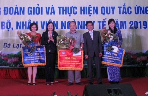 Ngành Y tế tổ chức Hội thi về Quy tắc ứng xử góp phần nâng cao chất lượng phục vụ bệnh nhân. Ảnh: A.Nhiên