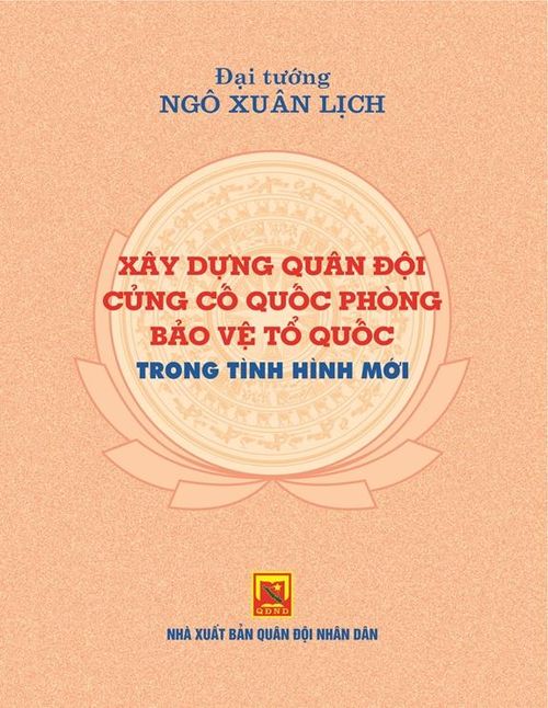 Bìa cuốn sách của Đại tướng Ngô Xuân Lịch.