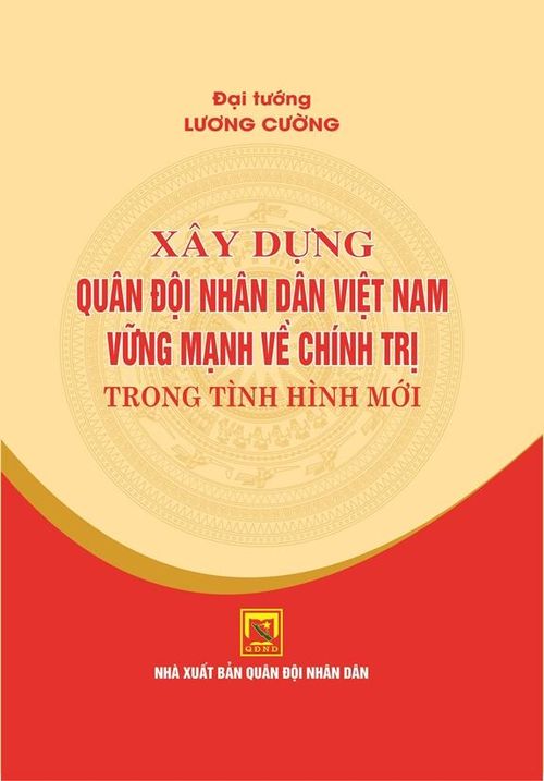 Bìa cuốn sách của Đại tướng Lương Cường.