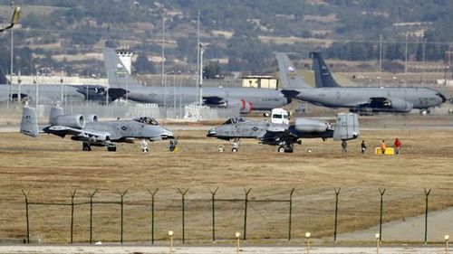 Hình ảnh bên trong căn cứ không quân Incirlik của Thổ Nhĩ Kỳ.