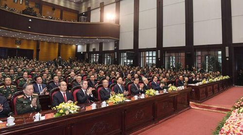 Các đại biểu dự Lễ Kỷ niệm. 