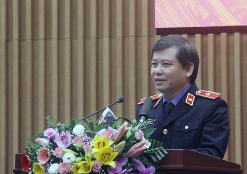 Đồng chí Lê Minh Trí phát biểu kết luận hội nghị.