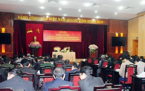 Quang cảnh hội nghị.