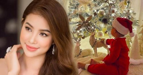 Phạm Hương công khai con trai sau hơn 1 năm sang Mỹ