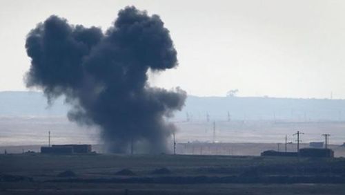 Các máy bay chiến đấu F-15 tấn công 5 mục tiêu liên quan đến Kataib Hizbollah ở Syria. Ảnh: NYTimes