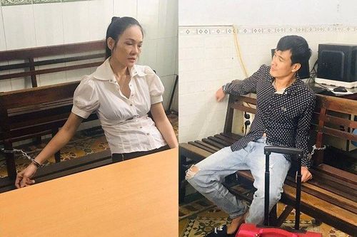 2 đối tượng vận chuyển 288 viên thuốc lắc. Ảnh: Lao Động
