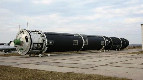 Tên lửa SS-18 Satan của Nga. Ảnh: RT