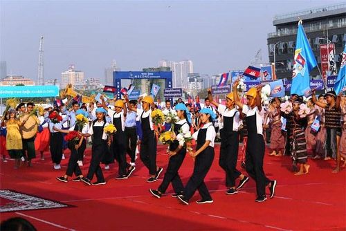 Biểu diễn nghệ thuật kỷ niệm 41 năm Chiến thắng chế độ diệt chủng Pol Pot.