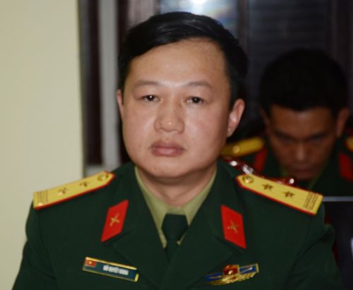  Trung tá Đỗ Quyết Khoa. 