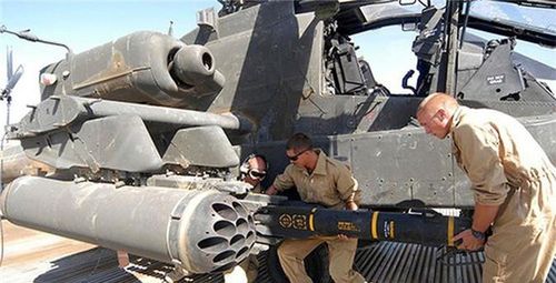 AGM-114 Hellfire được Mỹ tạo ra để hủy diệt xe tăng đối phương.