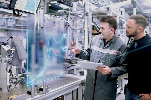 Công ty TNHH Bosch Việt Nam ở Khu công nghiệp Long Thành (huyện Long Thành) ứng dụng công nghệ 4.0 vào sản xuất. Ảnh:H.Giang