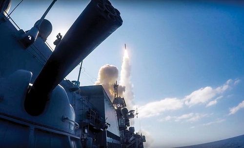 Nga phóng tên lửa hành trình Kalibr tiêu diệt khủng bố al-Nusra từ biển Địa Trung Hải