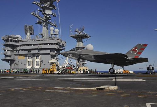  Tiêm kích F-35C của Hải quân Mỹ. Ảnh: Navy Recognition.