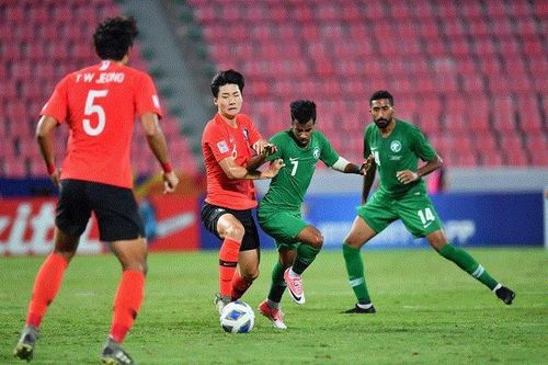 U23 Hàn Quốc đang đẩy cao tốc độ. 