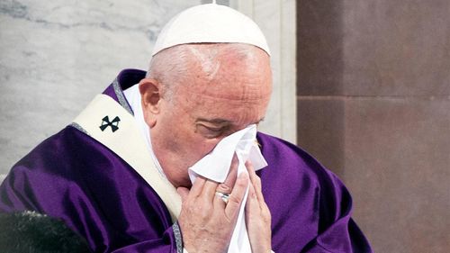 Giáo hoàng Francis vừa thông báo ông buộc phải hủy kỳ nghỉ tĩnh tâm nhân dịp lễ ăn chay Lent vì bị cảm lạnh chứ không phải do Covid-19 như nhiều lời đồn đoán