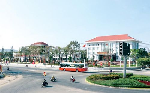 Thị xã An Khê ngày nay. Ảnh: NGỌC MINH