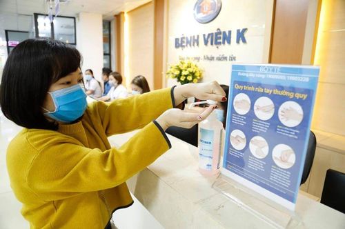 Bệnh viện K tích cực phòng chống dịch COVID-19 cho bệnh nhân ung thư. Ảnh: BV