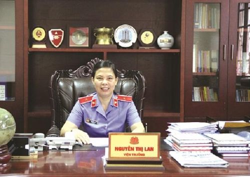 Viện trưởng VKSND TP Hải Phòng Nguyễn Thị Lan.