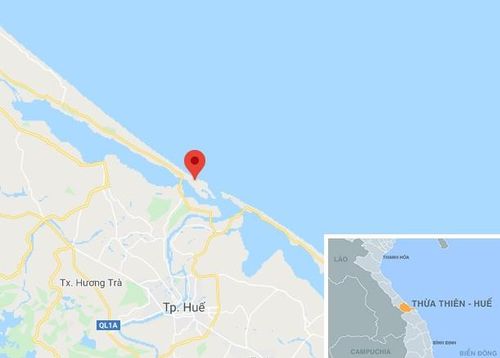  Xã Hải Dương, nơi xảy ra vụ đuối nước. Ảnh: Google Maps. 