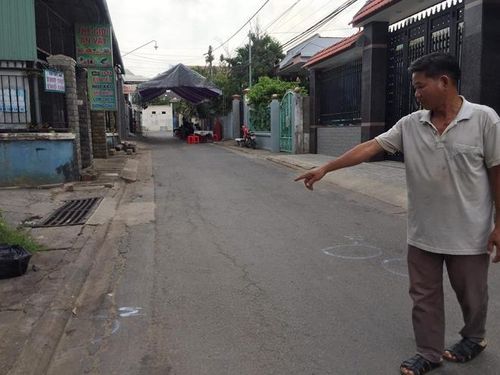 Nơi xảy ra án mạng.