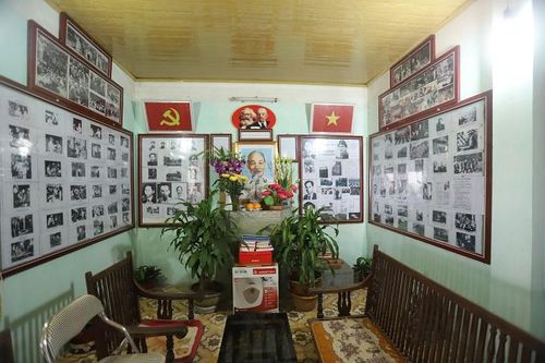 Phòng lưu niệm Bác Hồ của ông Nguyễn Văn Cao (xã Đại Yên, huyện Chương Mỹ).
