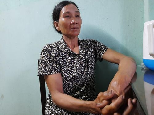 Mẹ em Lê Ngọc Hùng. Ảnh: Trương Định